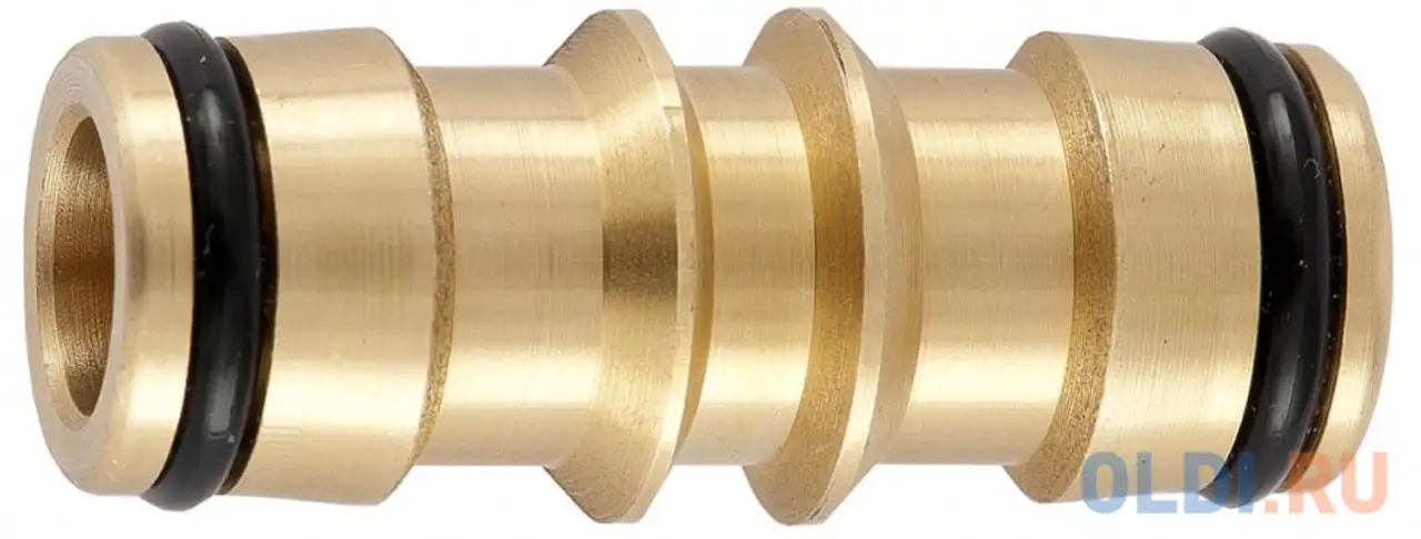 Переходник-соединитель латунный, штуцерный// palisad, фотография 1