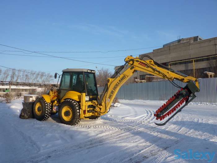Траншеекопатель на минипогрузчик, фотография 1