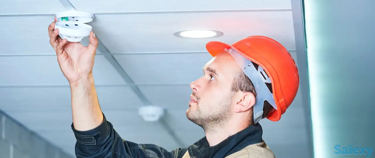 Установка пожарной сигнализации, фотография 1