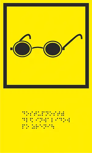 Тактильные Таблички, Пиктограммы и Мнемосхемы со Шрифтом Брайля, фотография 2