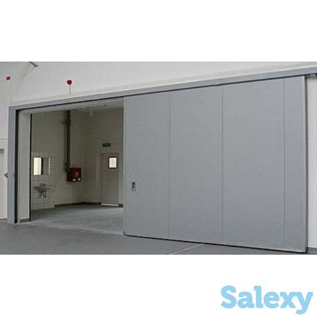 Противопожарные автоматические   сдвижные (откатные) ворота 3000 х 2000, фотография 2