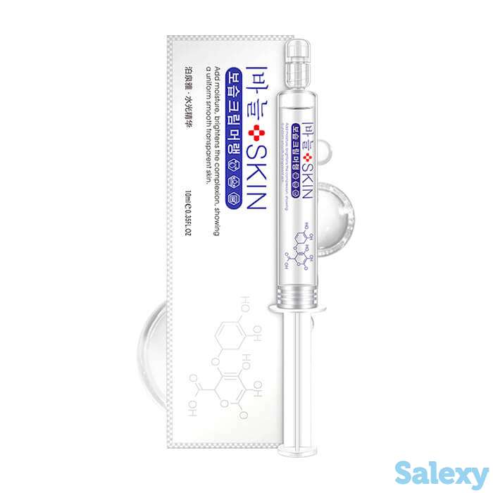 Сыворотка для лица bioaqua skin replenishment needle hydrating essence serum, фотография 3