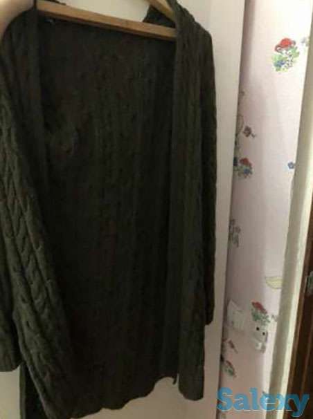 Кардиган цвет хаки, фотография 1