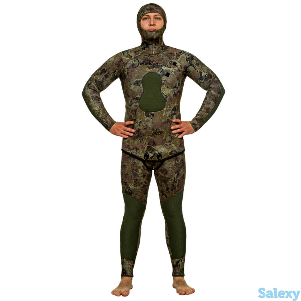 Гидрокостюм marlin skilur pro green , 7 mm, фотография 1