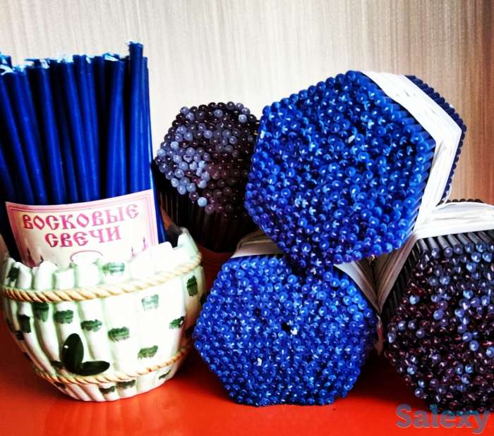 Восковые свечи, фотография 1