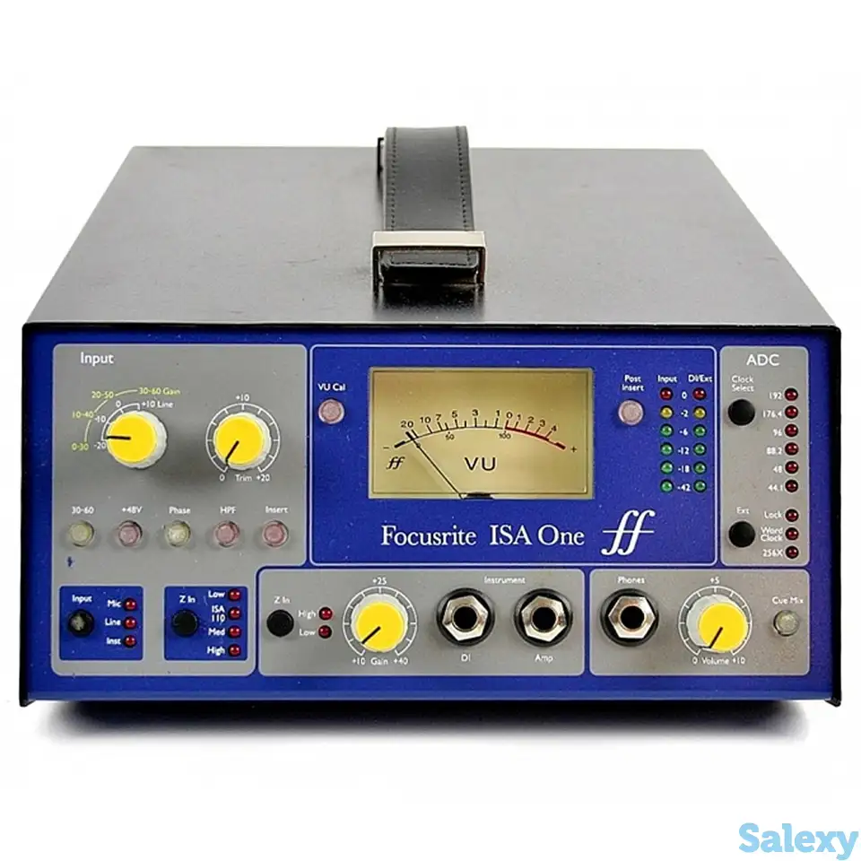 Микрофонный предусилитель focusrite pro isa one analogue, фотография 1
