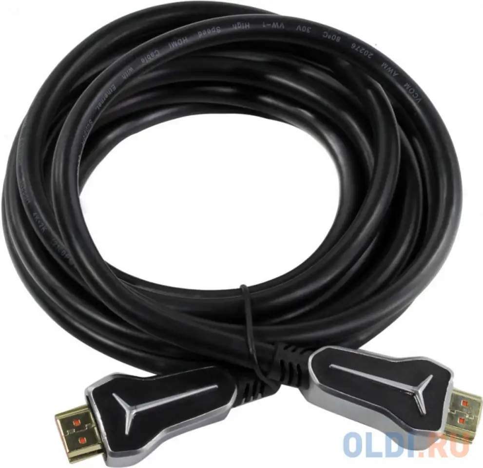 Кабель hdmi 19m/m,ver. 2.0, 4k@60 hz 3m vcom  cg579-3m, фотография 1