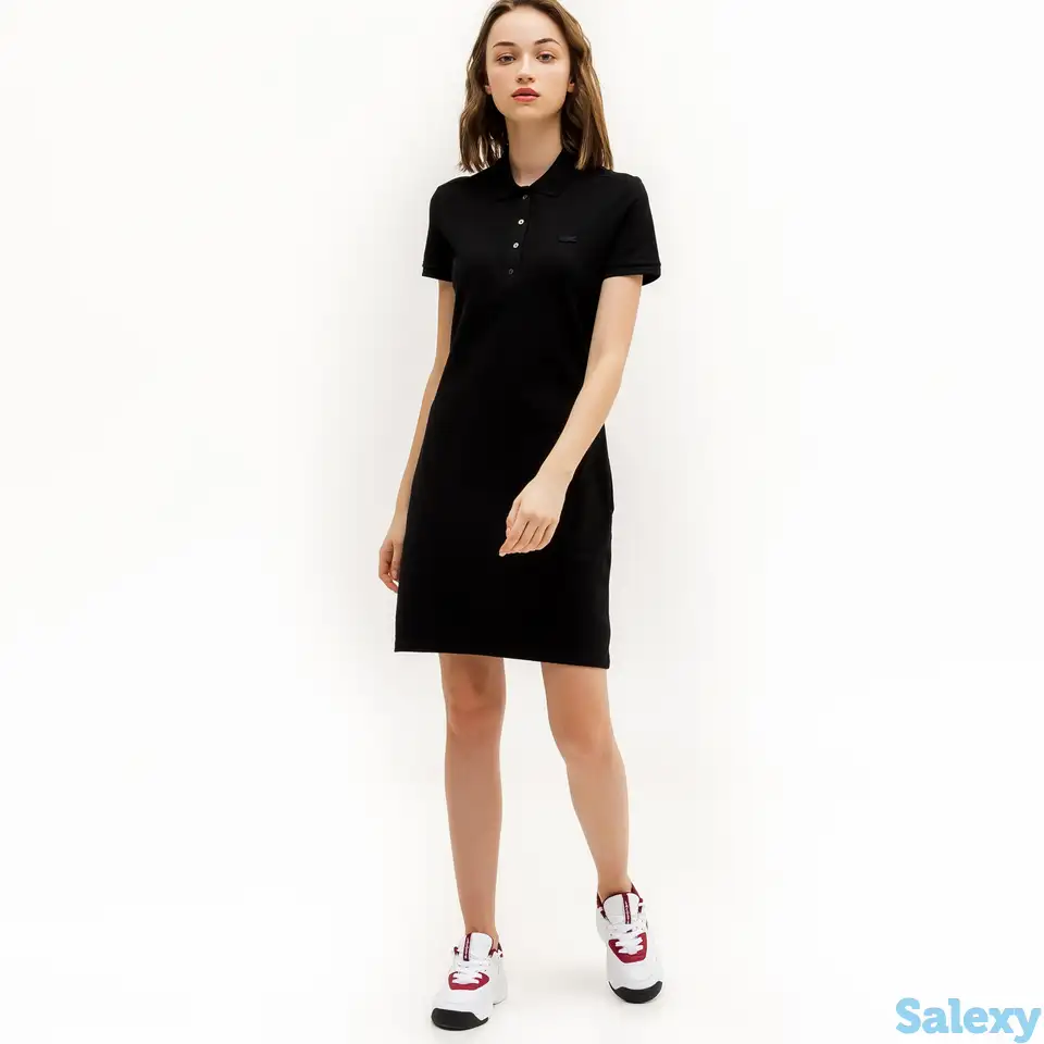 Женское платье-поло lacoste  slim fit, фотография 1