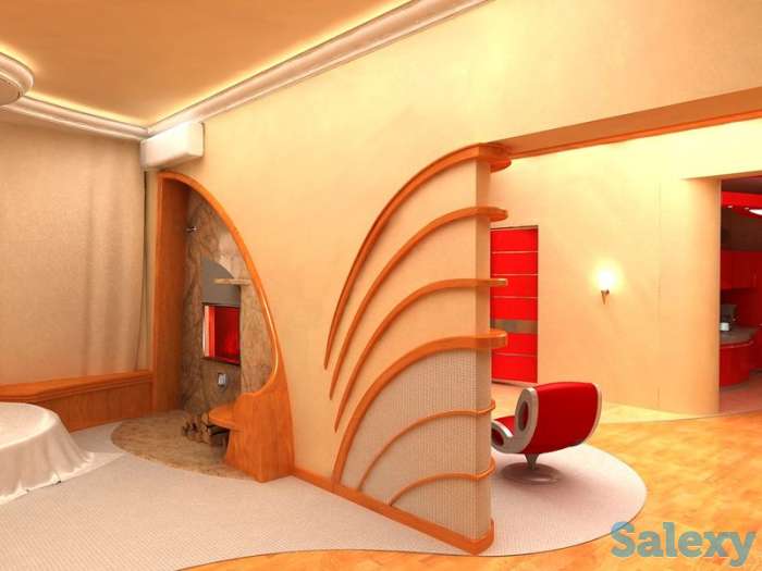 Декоративная покраска стен и потолков, фотография 2