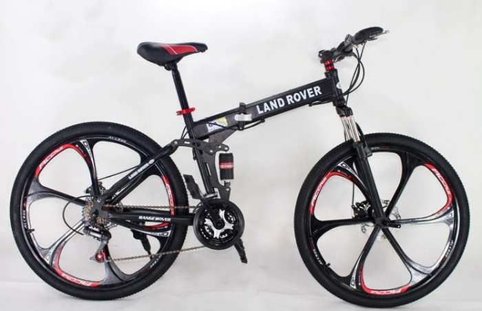 Складной велосипед на литых дисках Land Rover, фотография 9