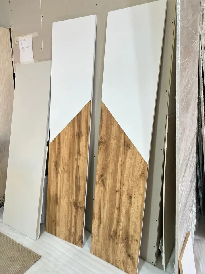 Изгoтовлeниe мебeльных фасадов МДФ в плёнкe ПВX, черновые, крашеные, фотография 7