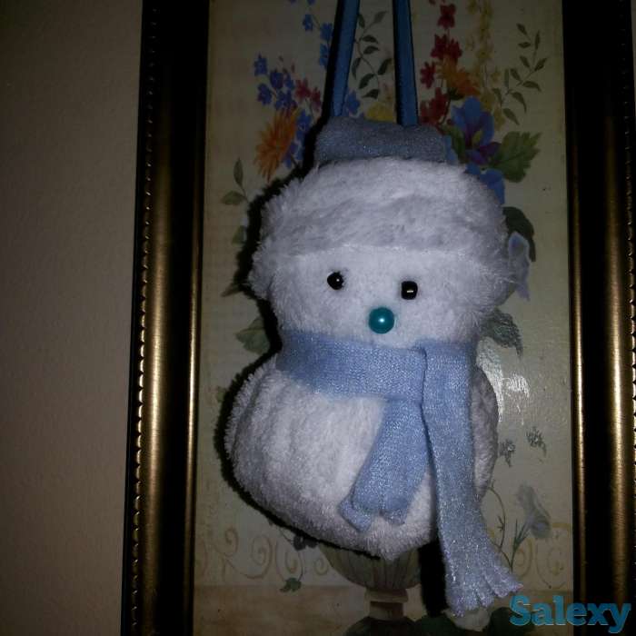 Новогодние игрушки из фетра, фотография 8