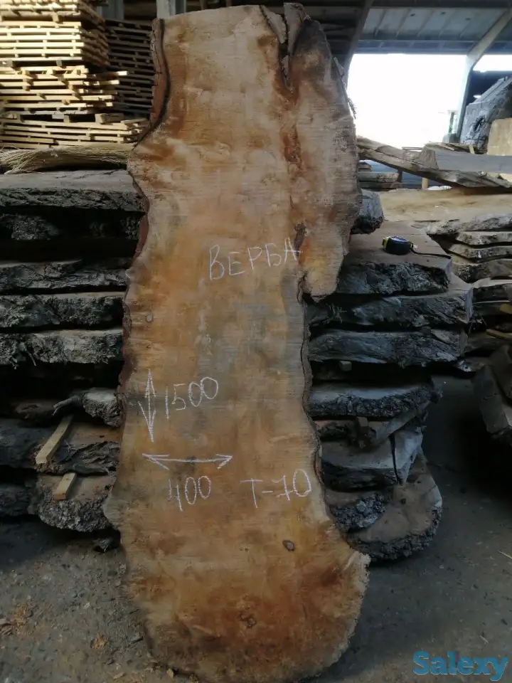 Слэбы от производителя из дуба, шпальтового бука, капового тополя, вербы, капового карагача, ясеня., фотография 5