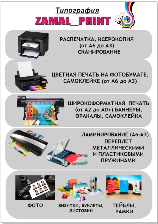 Полиграфия, рекламная продукция, распечатка, копия, фотография 1