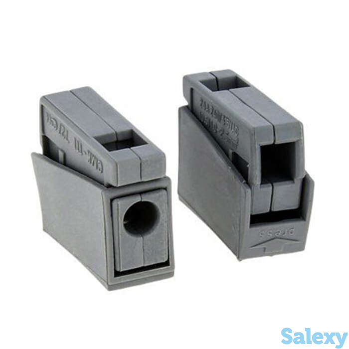 Строительно-монтажные клеммы СМК-111 (1х2,5 мм2) Энергия 50 шт/уп, 60 шт, фотография 1