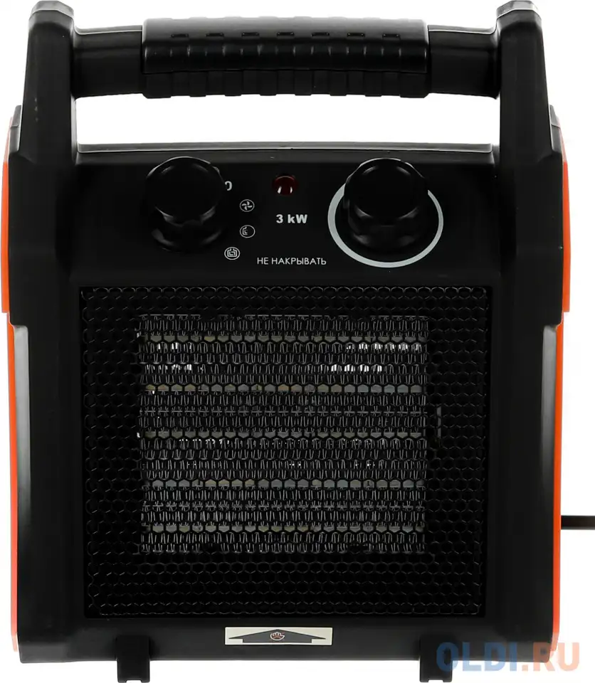 Тепловентилятор sturm fh3034cq 3000 вт оранжевый, фотография 1