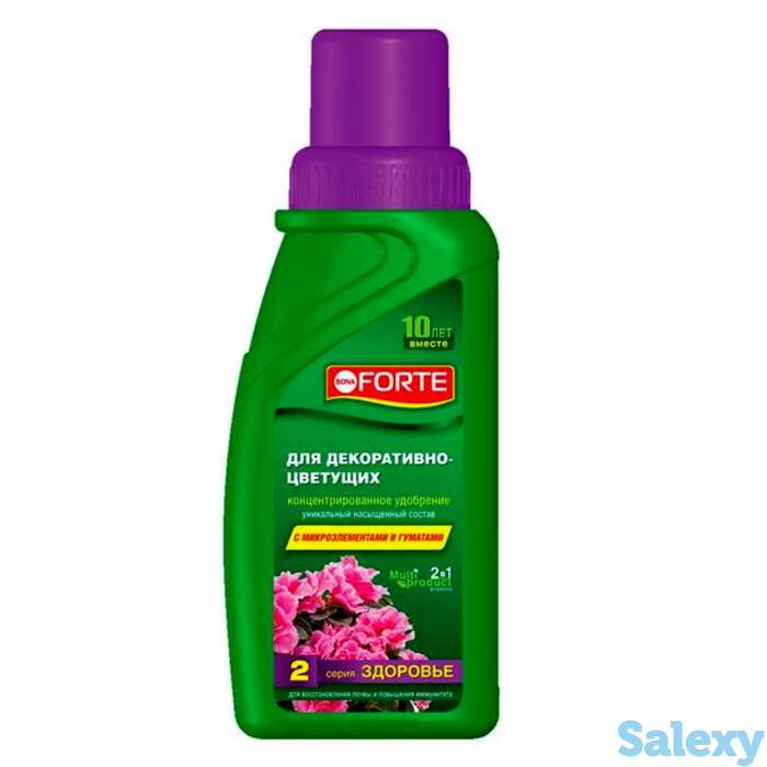 Bona Forte для декоративно-цветущих ЗДОРОВЬЕ  0,285 л, фотография 1