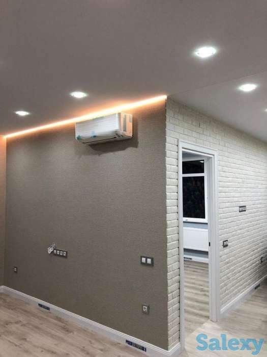 Побелка, обой, левкас, шёлк., фотография 6