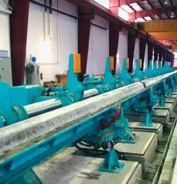 Оборудование для производства преднапряженных бетонных труб, столбов, центрифугирование и вибролитье, BFS., фотография 7