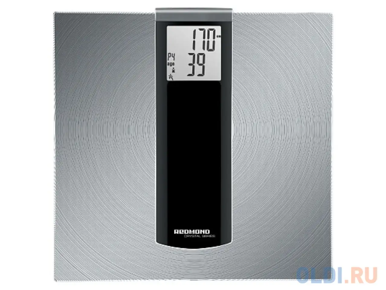 Весы напольные redmond rs-740s серебристый, фотография 1