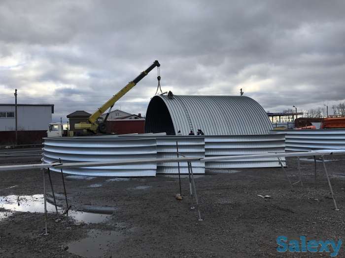 Строительство бескаркасных ангаров, фотография 1