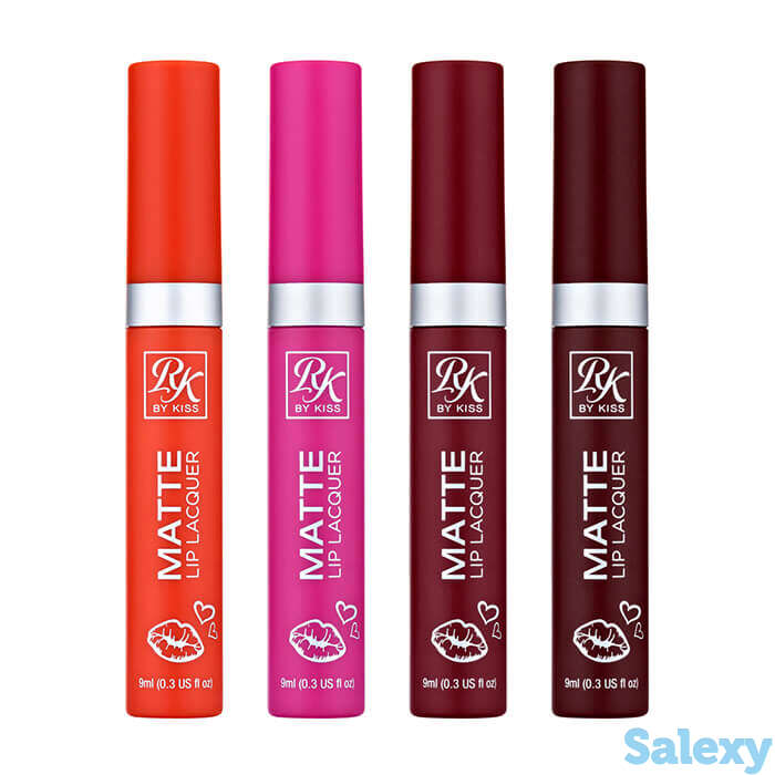 Помада для губ kiss matte lip lacquer, цвет rml06 crush, фотография 1