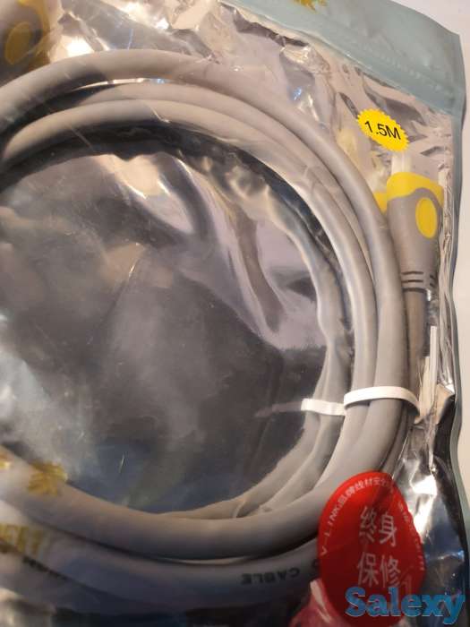 Кабель шнур High speed HDMI-HDMI Premium series толстый провод 1,5м, фотография 5