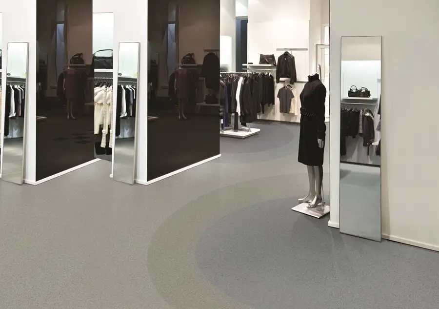 Коммерческий гетерогенный профессиональный линолеум LG. Коммерческое напольное покрытие КМ2, фотография 9