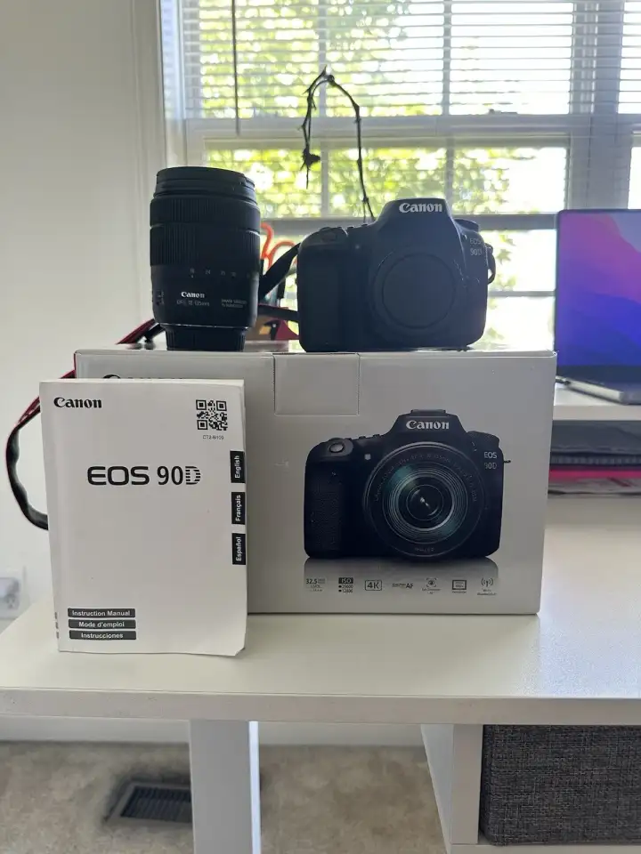 Canon Eos 90d 32.5mp Digital Slr Camera EF 18-55 Lens Kit, фотография 2