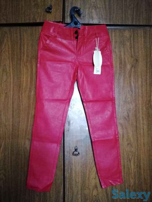 Продам кожанные брюки, фотография 1