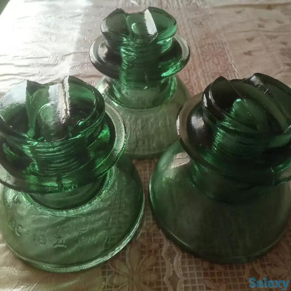 Стеклянные изоляторы ШС-10Д, фотография 2