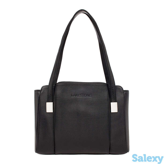 Кожаная женская сумка tara black, фотография 1