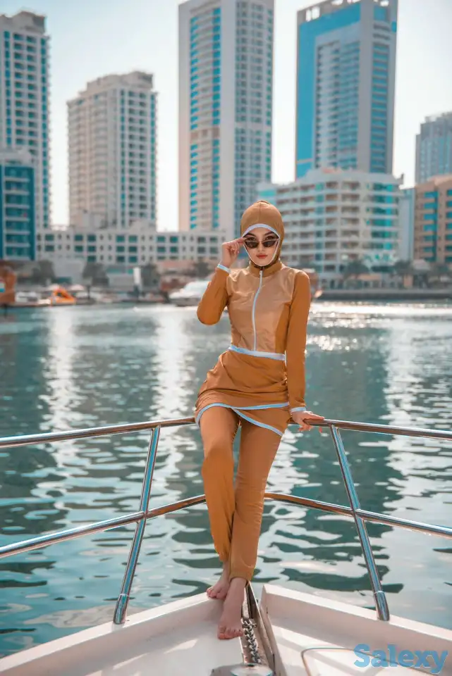 Буркини - мусульманские закрытые купальники, фотография 14