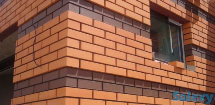 Облицовка фасадов кирпичом, фотография 1