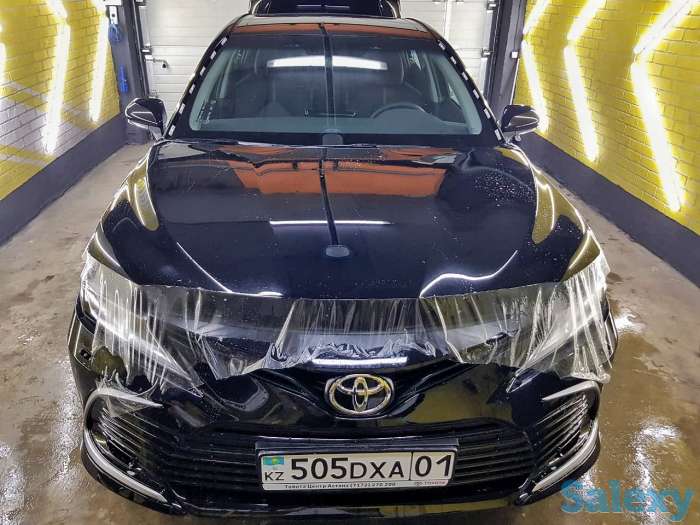 Бронирование авто антигравийной пленкой, полировка, реставрация, фотография 6