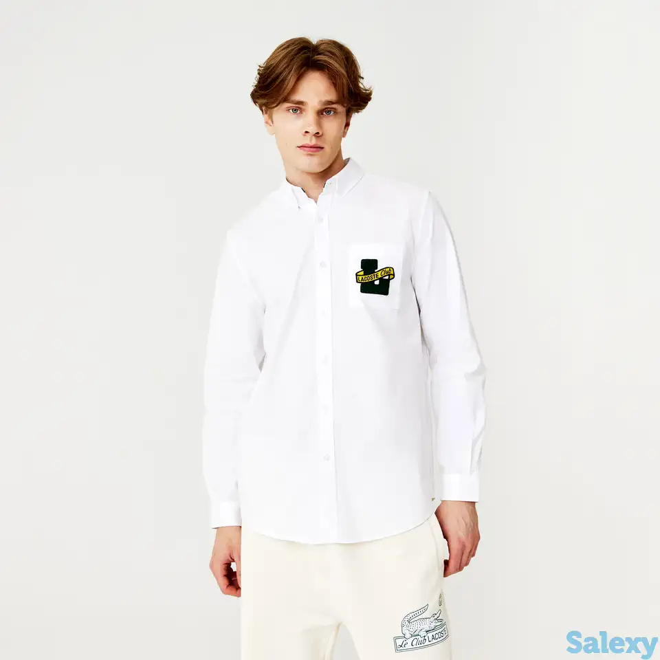 Мужская рубашка lacoste regular fit, фотография 1