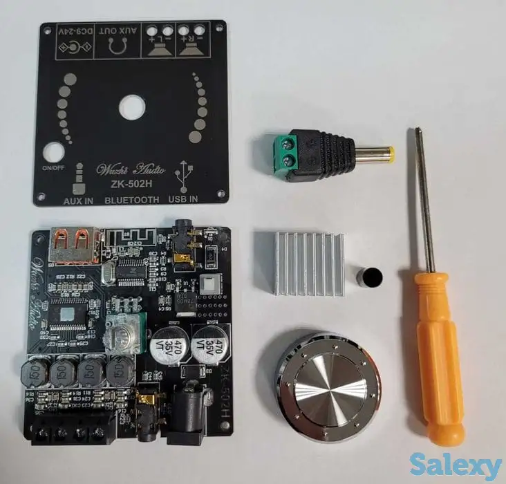 усилитель Bluetooth ZK-502H  5 0 Usb Aux, фотография 1