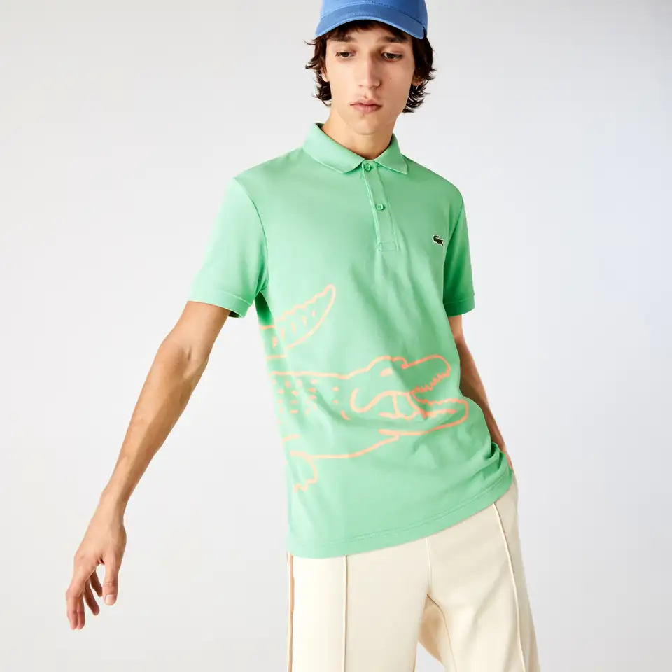 Мужское поло lacoste  regular fit, фотография 1