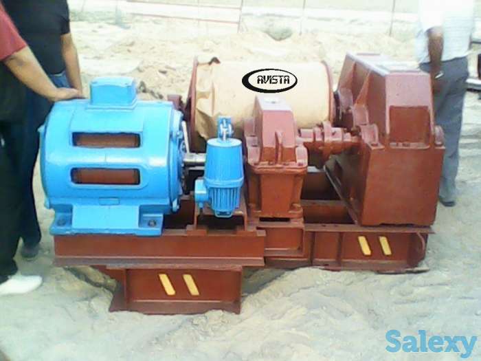 Лебедка маневровая электрическая ЛМ-160 с тросом, фотография 1