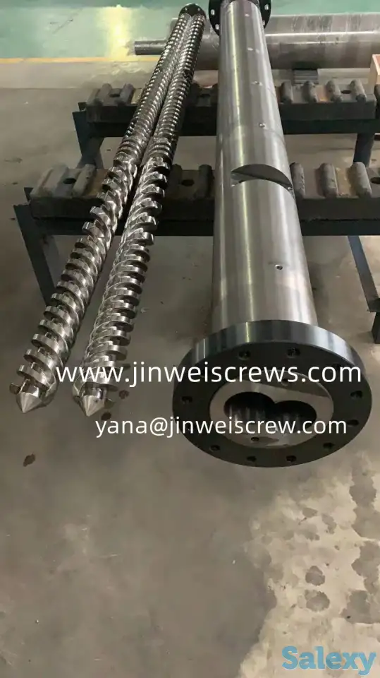 Шнеки и цилиндры для экструдеров, ТПА и полимерного оборудования, фотография 1