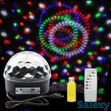 Бесплатная Доставка Цветомузыка Диско-шар MP3 LED magic Светомузыка, фотография 1