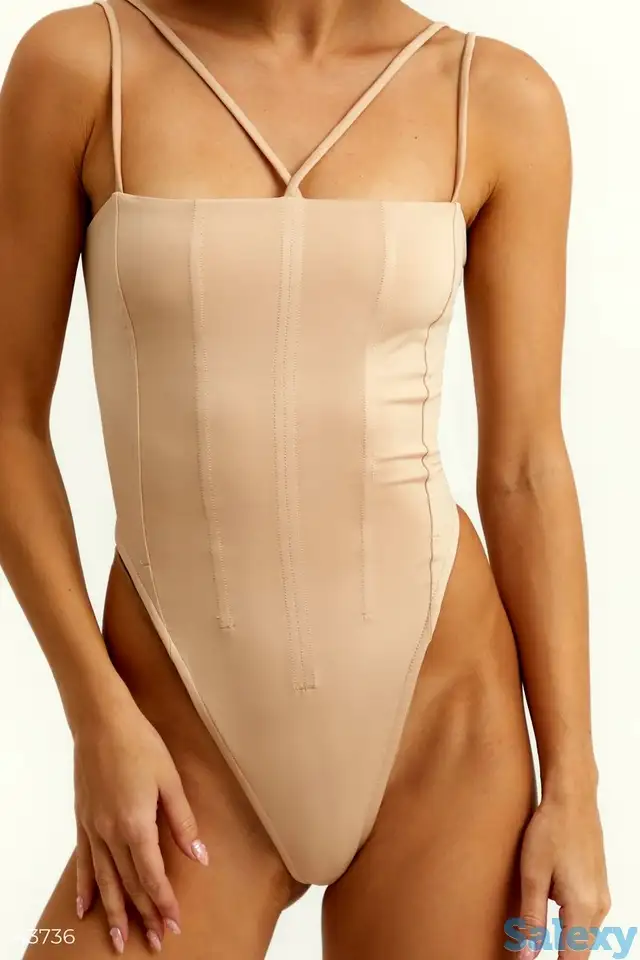 Боди с декоративными швами, фотография 1