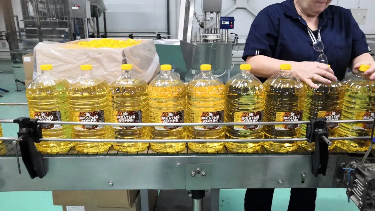 Подсолнечное масло рафинированное 5 л оптом, фотография 2