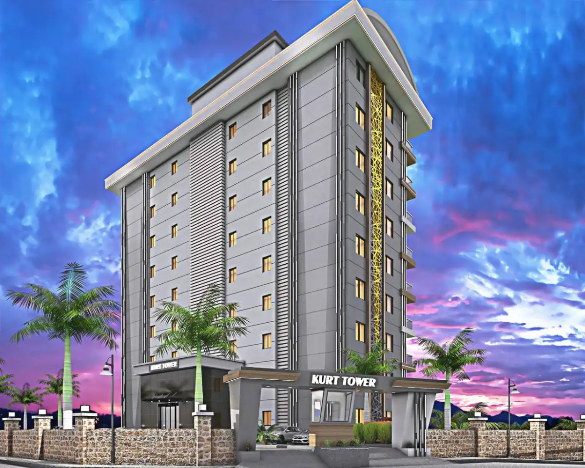 Новая квартира у моря планировкой 11 в районе Тосмур, фотография 1