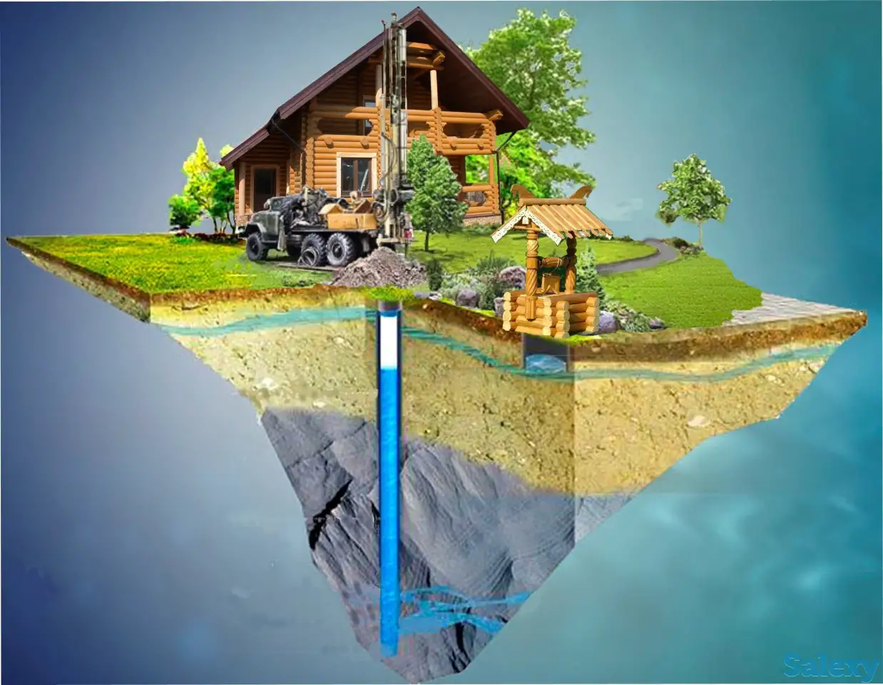 Бурение скважин, фотография 1