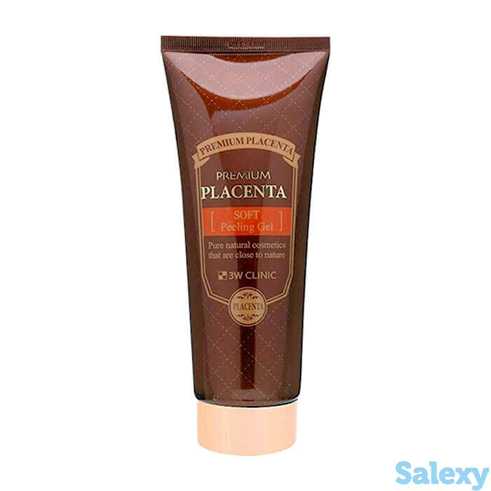 Пилинг для лица 3w clinic premium placenta soft peeling gel, фотография 1