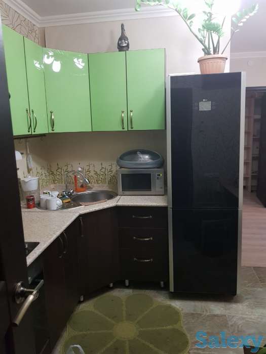 Сдаю 1.к кв. в Актау на длительный срок. Квартира с евро ремонт, полностью мебелировано, спит-система,  вход отдельный ;, фотография 4