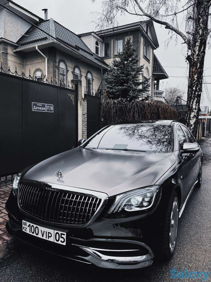 Прокат аренда Мерседес w222 с водителями по часам посуточно по г. Алматы и за его пределами, фотография 2