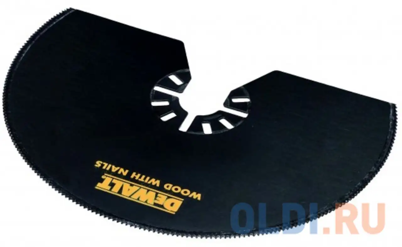 Полотно пильное dewalt dt20708-qz  для мфи сегм.диск 100мм по дереву, фотография 1