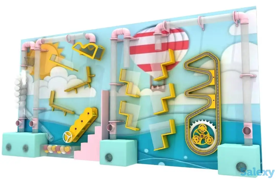 Детская интерактивная игровая стена, фотография 3